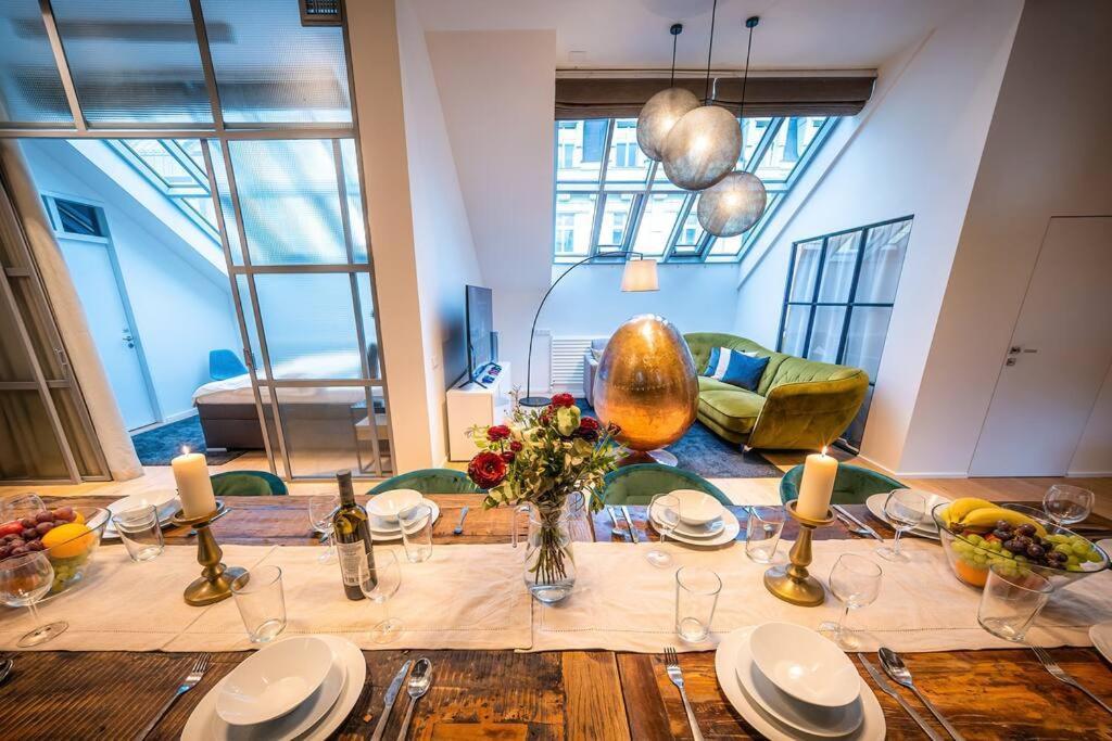 5br+2bath Old Town Industrial Penthouse, A/c * Praga