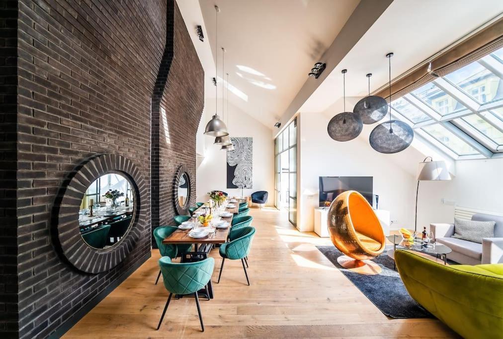 Appartamento 5br+2bath Old Town Industrial Penthouse, A/c Praga