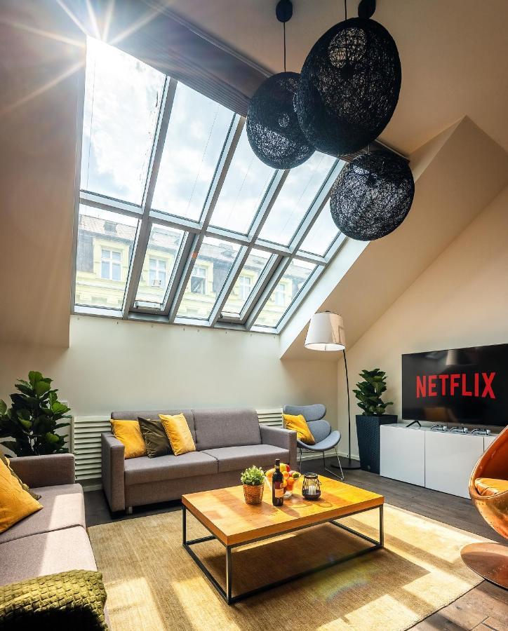 Appartamento 5br+2bath Old Town Industrial Penthouse, A/c Praga