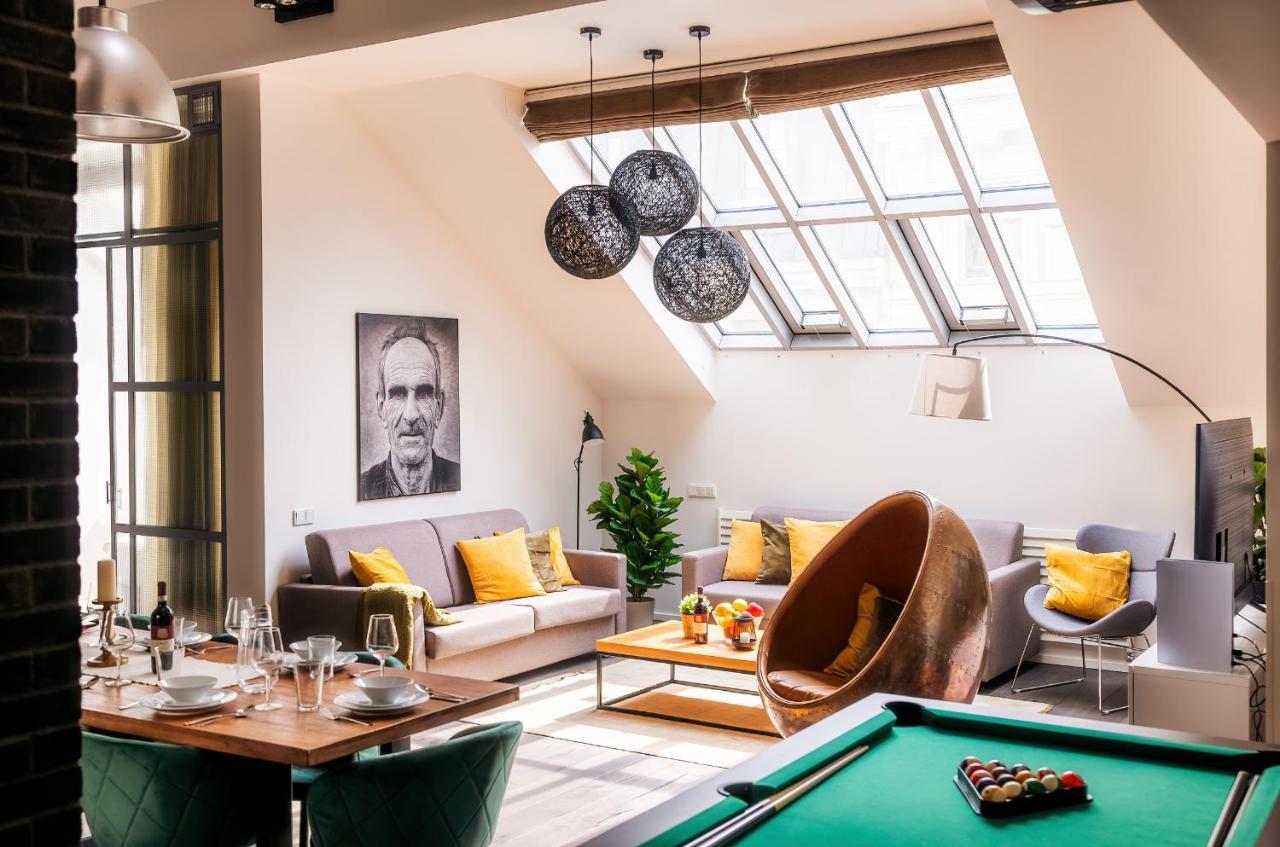 5br+2bath Old Town Industrial Penthouse, A/c Praga