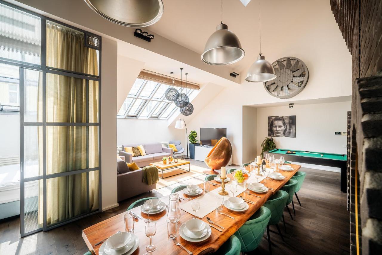 Appartamento 5br+2bath Old Town Industrial Penthouse, A/c *